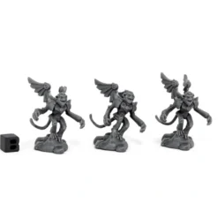 Tabletop Miniatures-Reaper Miniatures WWWOZ Winged Monkeys (3) #80061 Chronoscope Unpainted Plastic - Your Source for Gaming Essentials