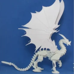 Tabletop Miniatures-Reaper Miniatures Wyrmgear, Clockwork Dragon #77177 Bones D&D RPG Mini Figure - Your Source for Gaming Essentials