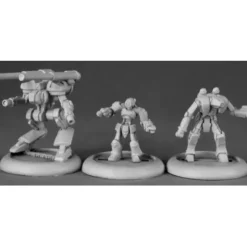 Tabletop Miniatures-Reaper Miniatures XAIRobots (3) #50164 Chronoscope Metal D&D RPG Mini Figure - Your Source for Gaming Essentials