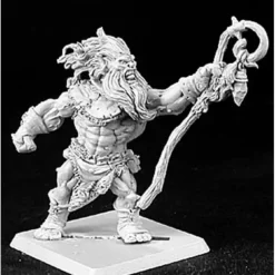 Tabletop Miniatures-Reaper Miniatures Yagun Oog, Reven Mage #14132 Reven Unpainted RPG Mini Figure - Your Source for Gaming Essentials