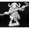 Tabletop Miniatures-Reaper Miniatures Yera Water Buffalo Minotaur #03013 Dark Heaven Unpainted Metal - Your Source for Gaming Essentials