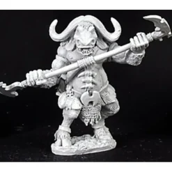 Tabletop Miniatures-Reaper Miniatures Yera Water Buffalo Minotaur #03013 Dark Heaven Unpainted Metal - Your Source for Gaming Essentials