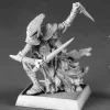 Tabletop Miniatures-Reaper Miniatures Zalash Dark Elf Assassin #14571 Darkreach Unpainted D&D Mini - Your Source for Gaming Essentials