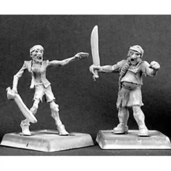 Tabletop Miniatures-Reaper Miniatures Zombie Recruits (9), Razig Grunt #06154 Warlord Army Unpainted - Your Source for Gaming Essentials