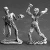 Tabletop Miniatures-Reaper Miniatures Zombies (2 Pieces) #03620 Dark Heaven Legends Unpainted Metal - Your Source for Gaming Essentials