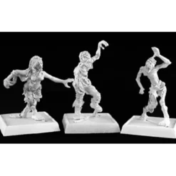 Tabletop Miniatures-Reaper Miniatures Zombies (9) Necro Adept 06135 Warlord Army Pack Unpainted Mini - Your Source for Gaming Essentials
