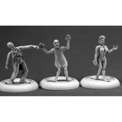 Tabletop Miniatures-Reaper Miniatures Zombies: Doctor Nurse and Patient #50266 Chronoscope Figure - Your Source for Gaming Essentials