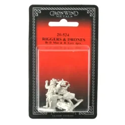 Tabletop Miniatures-Riggers and Drones (5) #20-524 Shadowrun RPG Metal Ral Partha Figure - Your Source for Gaming Essentials