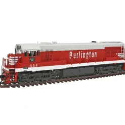 Rivarossi HR2531 HO CB&Q GE U25C Diesel Locomotive w/ Sound & DCC #558 - Your Source for Gaming Essentials* Clearance