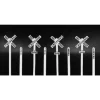 Rix Products 628-0660 Crossbuck and Milepost Set - Your Source for Gaming Essentials* Outlet