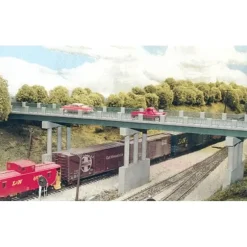 Rix Products 628-0123 HO 150' Wrought Iron Overpass w/ 4-Piers Building Kit - Your Source for Gaming Essentials* New