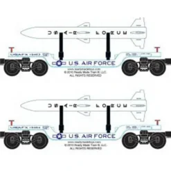 RMT 96562 O Dep.Ctr.Flat Car USAF/2pk - Your Source for Gaming Essentials* Best