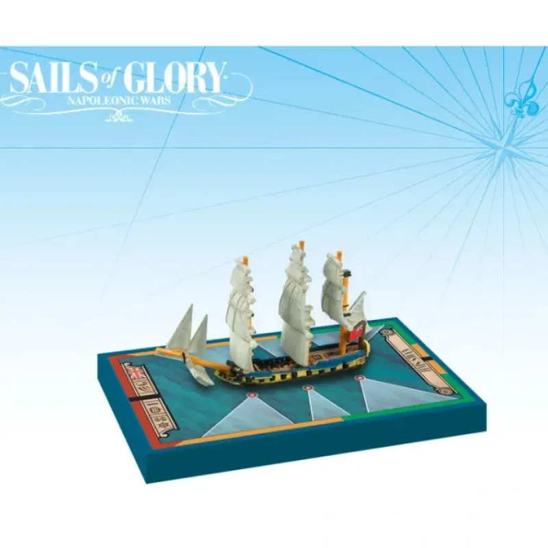 Board Games-Sails of Glory: HMS Swan 1767 British Ship Sloop Ship Pack - Your Source for Gaming Essentials