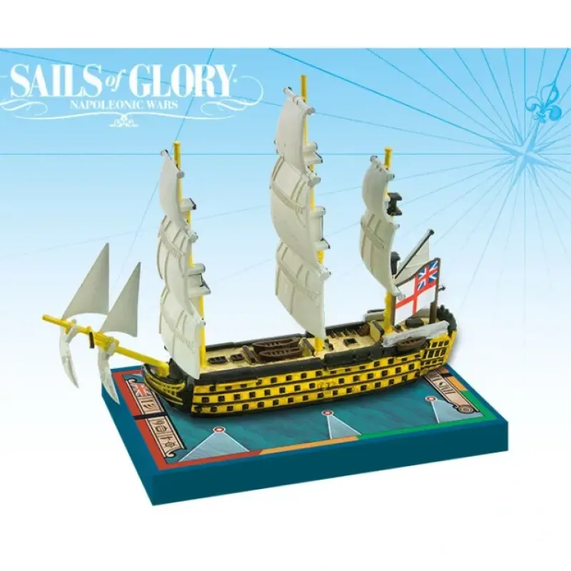 Board Games-Sails of Glory: HMS Victory 1765 (1805) Special Ship Pack - Your Source for Gaming Essentials