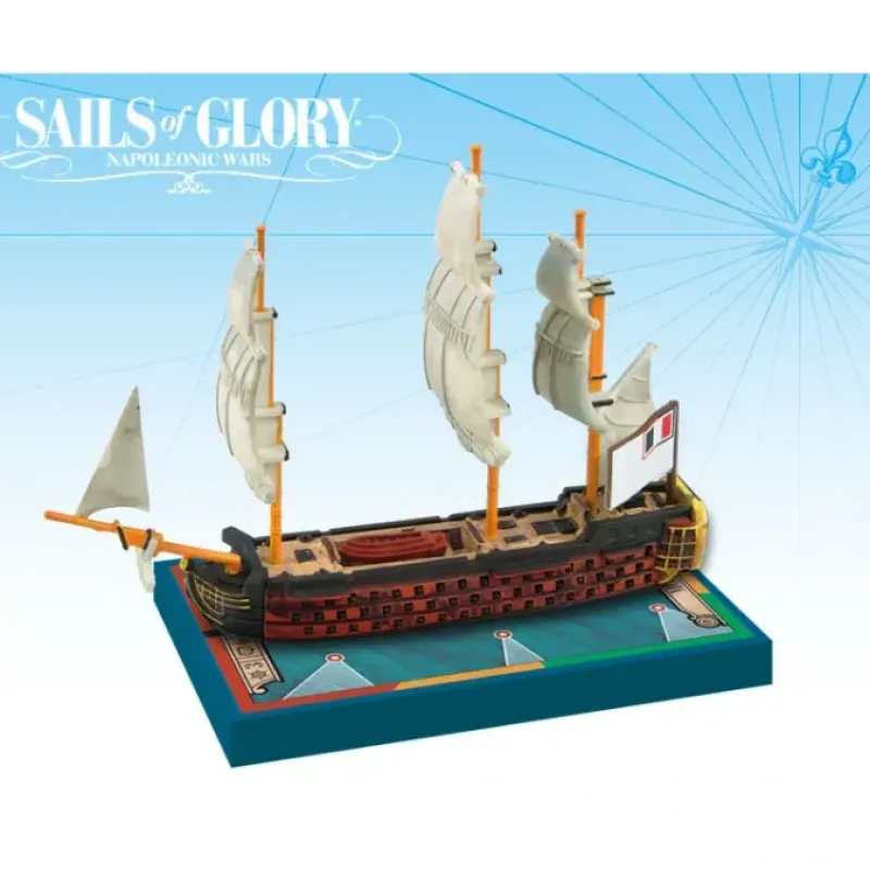 Board Games-Sails of Glory: Montagne 1790 French SotL Ship Pack - Your Source for Gaming Essentials