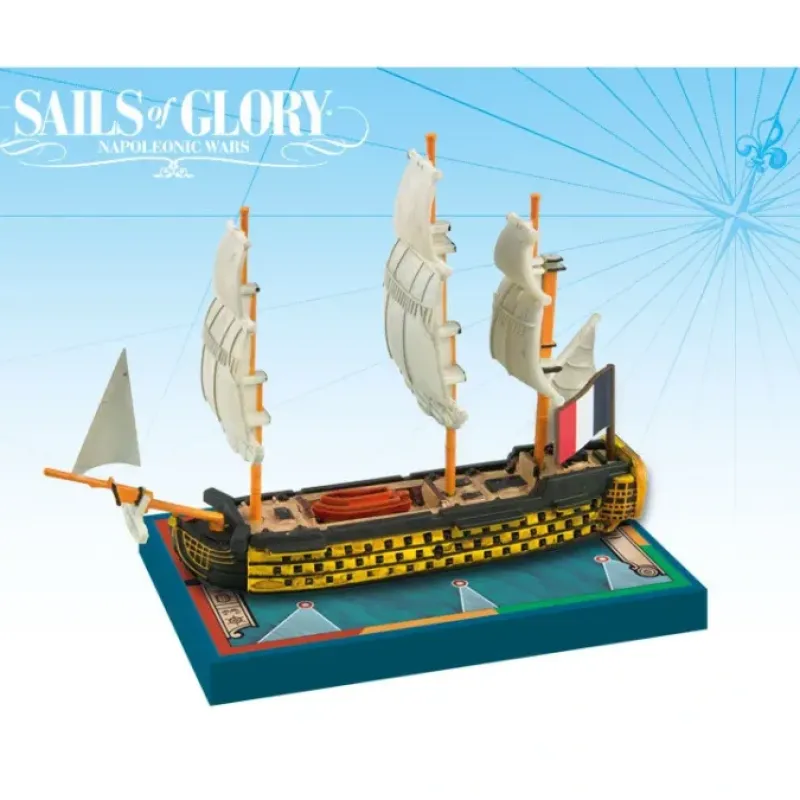 Board Games-Sails of Glory: Orient 1791 French SotL Ship Pack - Your Source for Gaming Essentials
