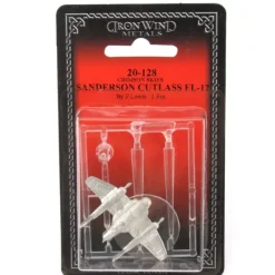 Tabletop Miniatures>Sanderson Fl-12 Cutlass #20-128 Crimson Skies RPG Metal Ral Partha Figure - Your Source for Gaming Essentials
