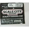 Scale City Designs 733 HO Scale Ax (Pack of 5) - Your Source for Gaming Essentials* Clearance
