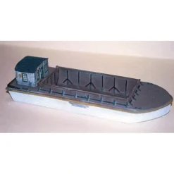 Sea Port Model Works H1131N Barge with Pointed Bow - Your Source for Gaming Essentials* Hot