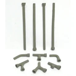 Sequoia Scale Models 1197 HO Outdoor Piping 6" (Pack of 10) - Your Source for Gaming Essentials* Sale