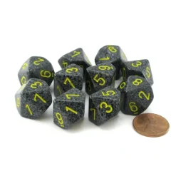 Dice>Set of 10 Chessex D10 Dice - Speckled Urban Camo - Your Source for Gaming Essentials