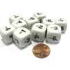 Dice>Set of 10 D6 16mm Educational Classroom Subtraction Subtract Basic Math Dice - Your Source for Gaming Essentials