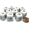 Dice>Set of 10 D6 16mm Educational Classroom Addition Plus Basic Math Dice - Your Source for Gaming Essentials