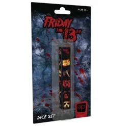 Dice>Set of 6 D6 Pop Culture Dice - Friday the 13th - Your Source for Gaming Essentials