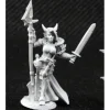 Tabletop Miniatures-S'Kara, Female Skoli Warrior #03811 Dark Heaven Unpainted Metal - Your Source for Gaming Essentials