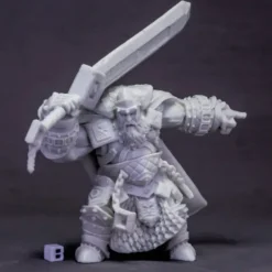 Tabletop Miniatures>Skorg Ironskull, Fire Giant King (Huge) #77614 Bones Unpainted Plastic - Your Source for Gaming Essentials