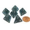 Dice>Speckled 18mm 4 Sided D4 Chessex Dice, 6 Pieces - Sea - Your Source for Gaming Essentials