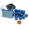 Dice>Speckled 12mm D6 Chessex Dice Block (36 Dice) - Water - Your Source for Gaming Essentials