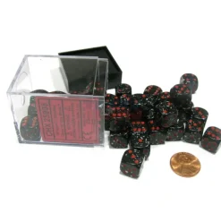 Dice>Speckled 12mm D6 Chessex Dice Block (36 Dice) - Space - Your Source for Gaming Essentials