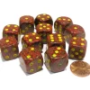 Dice>Speckled 16mm D6 Chessex Dice Block (12 Dice) - Mercury - Your Source for Gaming Essentials