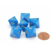 Dice>Speckled 15mm D8 Chessex Dice, 6 Pieces - Golden Water - Your Source for Gaming Essentials