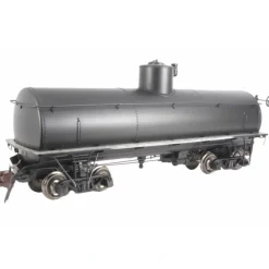 Spectrum 88497 1:20.3 Scale Unlettered Black Frameless Tank Car - Metal Wheels - Your Source for Gaming Essentials* New