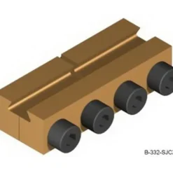 Split Jaw 40272 Brass 332-SJC-X2 Double Clamp (Pack of 2) - Your Source for Gaming Essentials* Hot