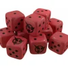 Dice>Star Trek Ascendancy: Klingon Dice Set (10 Dice) - Your Source for Gaming Essentials