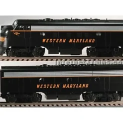 Stewart 5812 HO Western Maryland Diesel EMD F7 Phase II A/B Set - Your Source for Gaming Essentials* Discount