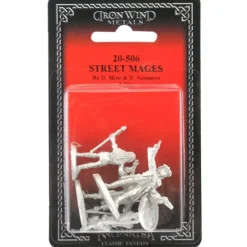 Tabletop Miniatures-Street Mages (4) #20-506 Shadowrun RPG Metal Ral Partha Figure - Your Source for Gaming Essentials