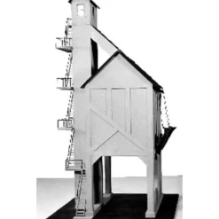 Suncoast Models 8 O Scale 200 Ton Concrete Coaling Station Kit - Your Source for Gaming Essentials* Discount