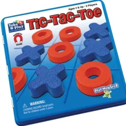 Board Games-Take N Play Anywhere Board Game - Tic-Tac-Toe - Your Source for Gaming Essentials