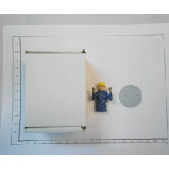 Taura Figures 13.11 White Metal Sewer Woker With Helmelt Figure - Your Source for Gaming Essentials* New