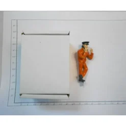 Taura Figures 13.31 White Metal Phone Shunter Figure - Your Source for Gaming Essentials* Outlet