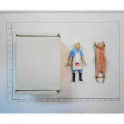 Taura Figures 13.17 White Metal Bucher With Hog Figure - Your Source for Gaming Essentials* Sale