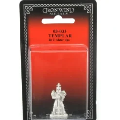 Tabletop Miniatures-Templar #03-033 Classic Ral Partha Fantasy RPG Metal Figure - Your Source for Gaming Essentials