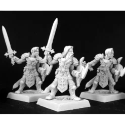 Tabletop Miniatures-Templar Justicar (9 Pieces) Crusaders Adept 06105 Warlord Army Unpainted - Your Source for Gaming Essentials