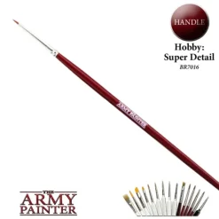 Tabletop Miniatures-The Army Painter Hobby Paint Brush: Super Detail - Your Source for Gaming Essentials