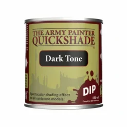 Tabletop Miniatures-The Army Painter Quickshade: Dark Tone 250ml Dip - Your Source for Gaming Essentials