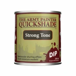 Tabletop Miniatures-The Army Painter Quickshade: Strong Tone 250ml Dip - Your Source for Gaming Essentials